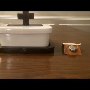 Jan Barboglio retired butter dish